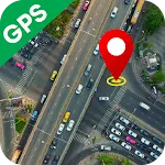 GPS Navigation Live Earth Map | Indus Appstore | App Icon