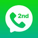 2nd Line - Second Phone Number | Indus Appstore | App Icon