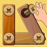 Wood Nuts & Bolts Puzzle | Indus Appstore | App Icon
