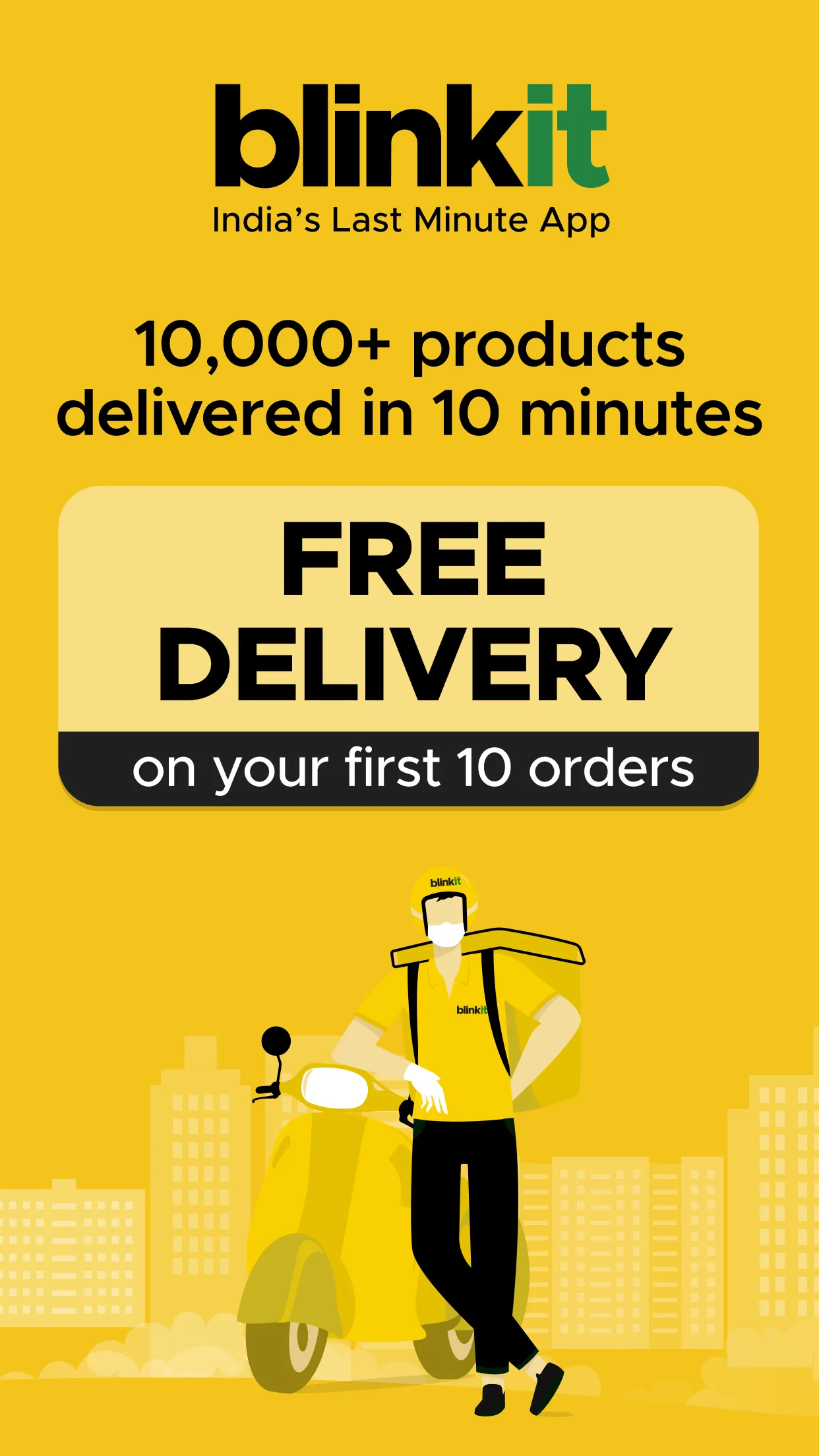 Blinkit: Grocery in 10 minutes | Indus Appstore | Screenshot