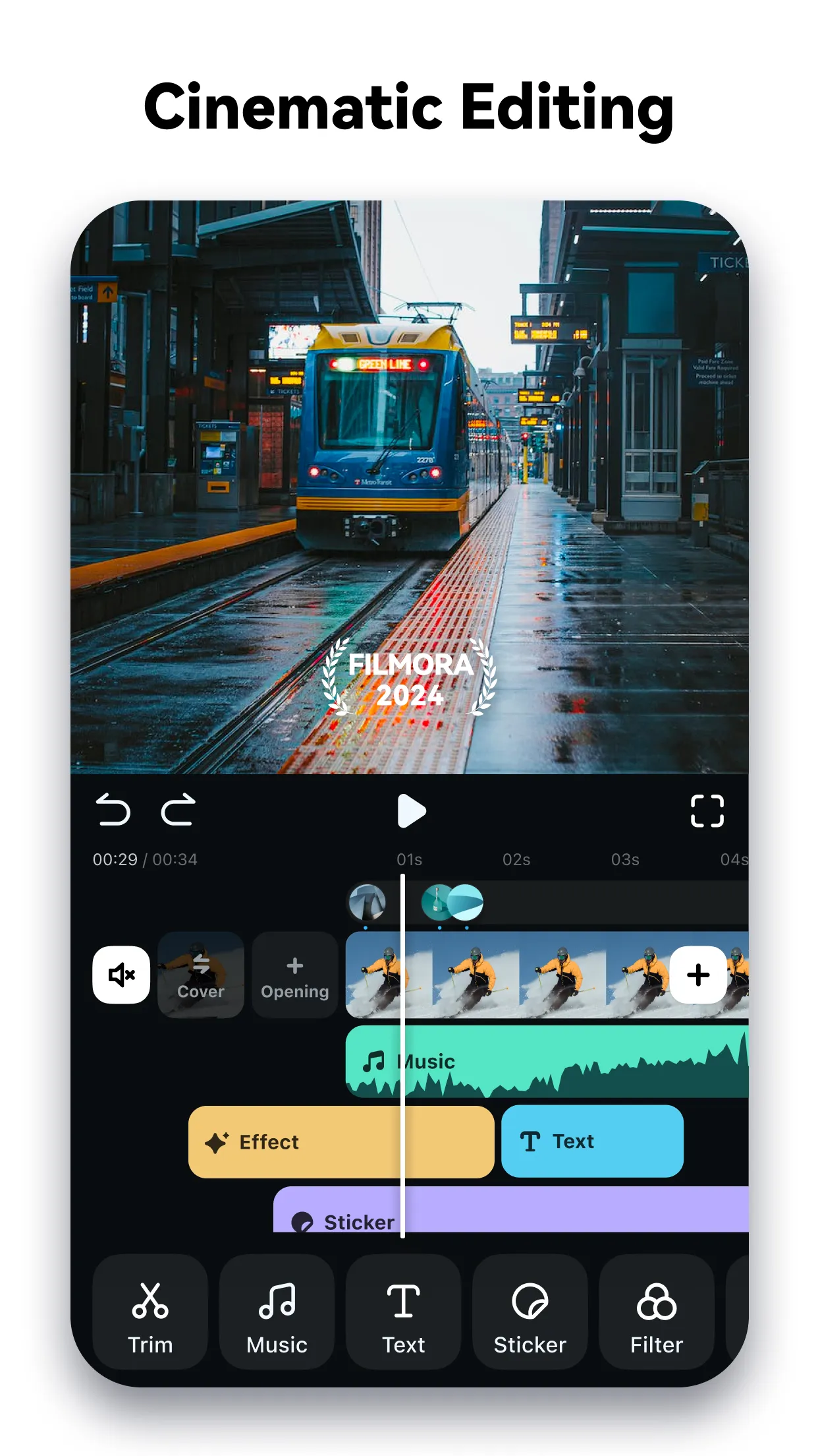 Filmora - Video Editor & Maker | Indus Appstore | Screenshot