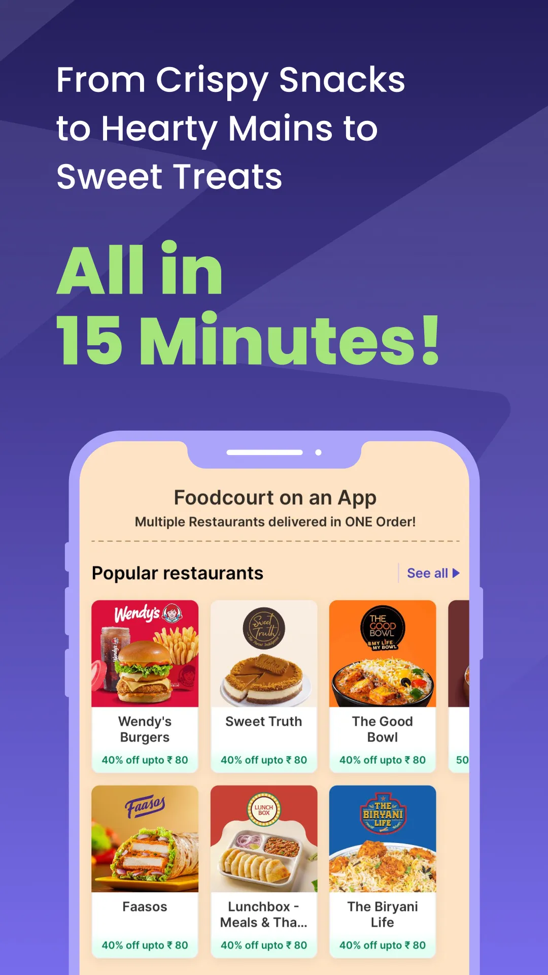 EatSure QuickiES Food Delivery | Indus Appstore | Screenshot