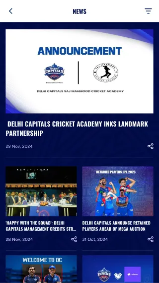 DC Fan Sabha | Indus Appstore | Screenshot
